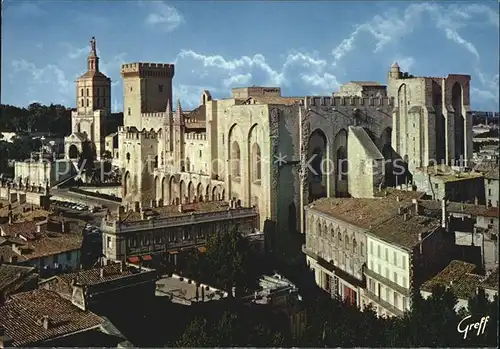 Avignon Vaucluse Palast der Paepste  Kat. Avignon