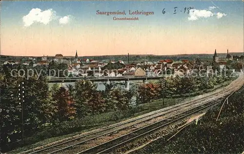 Saargemuend Lothringen Kat. Sarreguemines