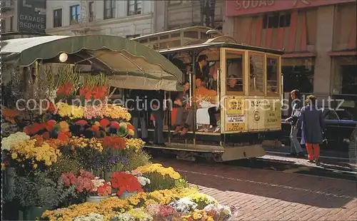 San Francisco California Powell Street Strassenbahn Kat. San Francisco