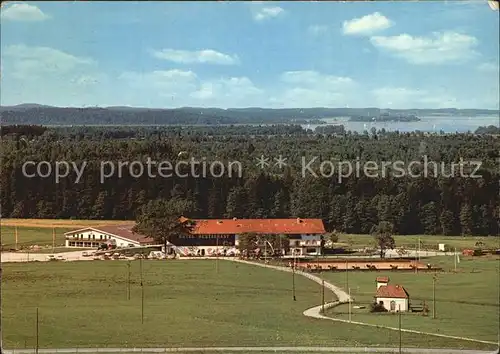 Bernau Chiemsee Gestuet Reiterhof Farbig Kat. Bernau a.Chiemsee