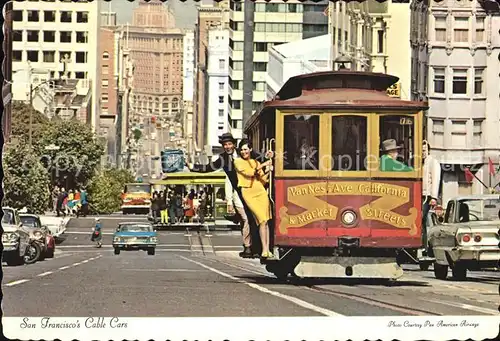San Francisco California Cable Cars Kat. San Francisco