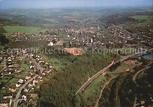 Wiehl Gummersbach Fliegeraufnahme  Kat. Wiehl