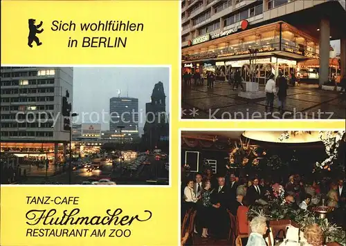 Berlin Tanzcafe Huthmacher Kat. Berlin