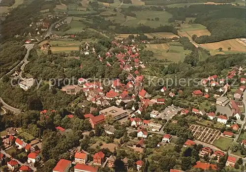 Tecklenburg Fliegeraufnahme Kat. Tecklenburg