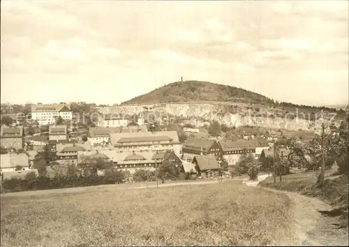 Altenberg Erzgebirge mit Binge und Geisingberg Kat. Geising