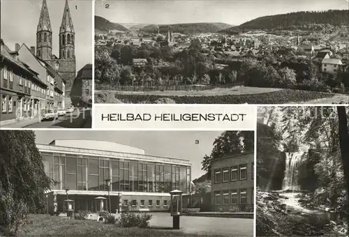 Heiligenstadt Eichsfeld Stubenstrasse Kulturhaus Wasserfall Kat. Heiligenstadt