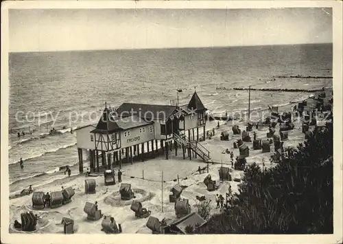 Koserow Ostseebad Usedom Seebruecke Kat. Koserow