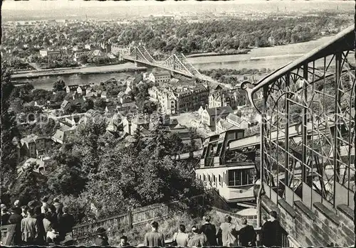 Dresden Loschwitz und Blasewitz Bergbahn Kat. Dresden Elbe