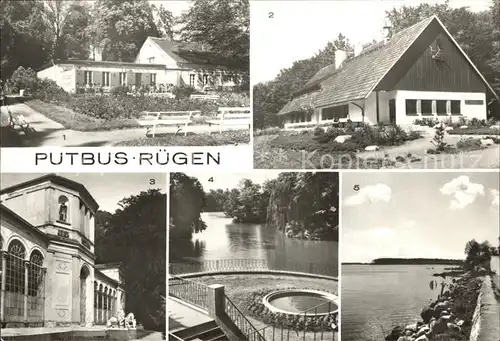 Putbus Ruegen Restaurant Rosencafe Jaegerhuette Orangerie Neuendorfer Kueste Kat. Putbus