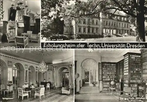 Gaussig Erholungsheim der Techn. Universitaet Dresden Kat. Doberschau Gaussig