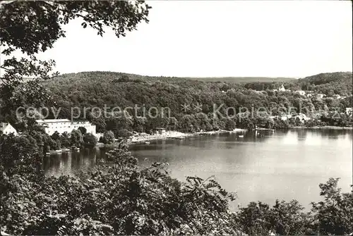 Buckow Maerkische Schweiz Blick von Bollersdorfer Hoehe Kat. Buckow Maerkische Schweiz