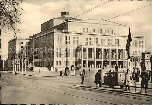 Leipzig Opernhaus am Karl Marx Platz Kat. Leipzig