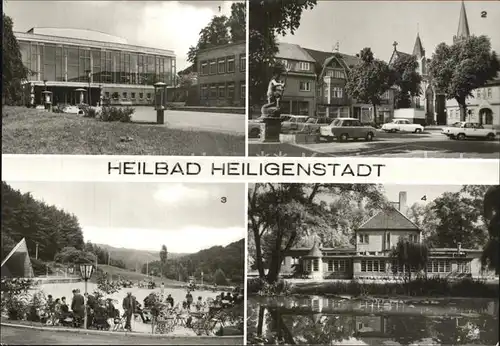 Heiligenstadt Eichsfeld Kulturhaus Marktplatz Kneippbad Kat. Heiligenstadt