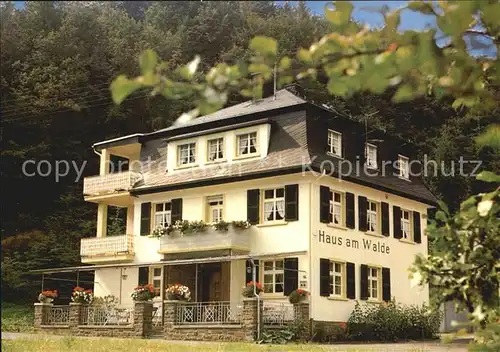 Brodenbach Pension Haus am Walde Kat. Brodenbach