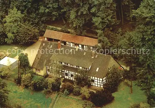 Melle Osnabrueck Freizeit und Bildungsstaette Haus Kellenberg Fliegeraufnahme Kat. Melle