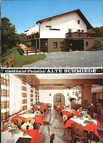 Gruental Freudenstadt Gasthaus Pension Alte Schmiede Restaurant Kat. Freudenstadt