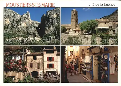 Moustiers Sainte Marie Cite de la faience Kat. Moustiers Sainte Marie