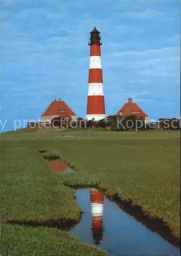 Westerhever Leuchtturm Kat. Westerhever