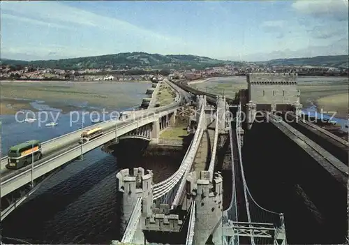 Conway Wales The Four Bridges