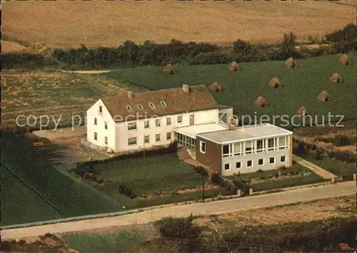 Grosshabersdorf Freizeitheim des CVJM Fuerth Fliegeraufnahme Kat. Grosshabersdorf