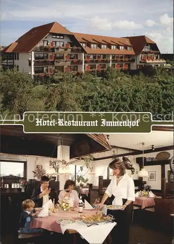 Maikammer Hotel Restaurant Immenhof Kat. Maikammer