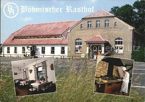Eichow Boehmischer Rasthof Restaurant Koch Kat. Kolkwitz