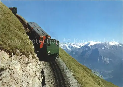 Brienz Rothornbahn Sustengebiet  Kat. Eisenbahn