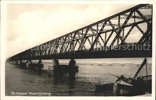 Moerdijk Niederlande De nieuwe Moerdijkbrug Kat. Niederlande