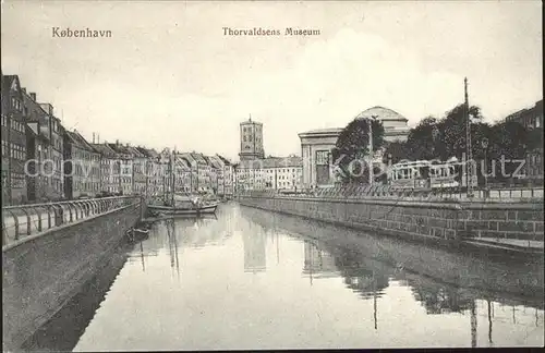 Kobenhavn Thorvaldsens Museum Kanal Kat. Kopenhagen