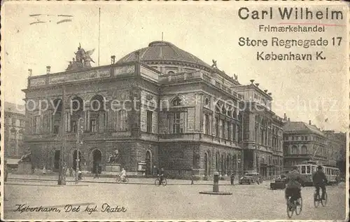 Kobenhavn Det kgl Teater Kat. Kopenhagen