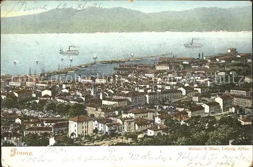 Fiume Panorama Kat. Rijeka