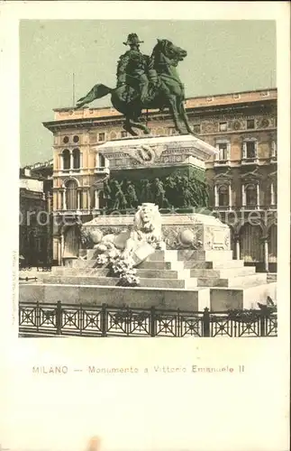 Milano Monumento a Vittorio Emanuele II Kat. Italien