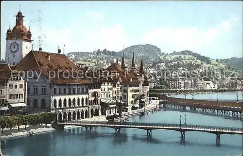 Luzern LU Rathaus Kat. Luzern