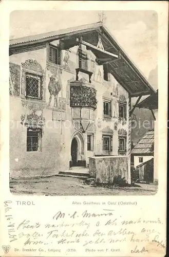 Tirol Region Altes Gasthaus in Oetz Kat. Innsbruck