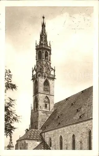 Bozen Suedtirol Pfarrturm Kat. Bozen Suedtirol