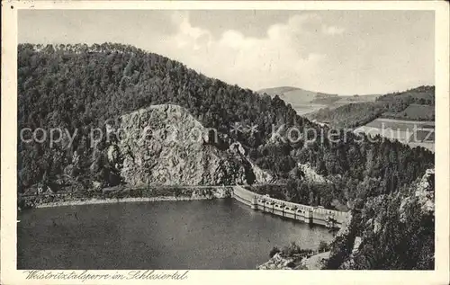 Weistritztalsperre im Schlesiertal Kat. Polen