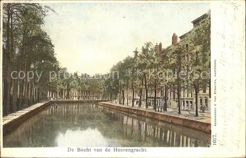 Amsterdam Niederlande De Bocht van de Heerengracht Kat. Amsterdam