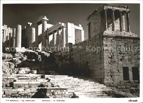 Athenes Athen Akropolis Kat. Griechenland