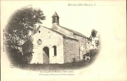 Morteau Haute-Marne Chapelle de Morteau / Cirey-les-Mareilles /Arrond. de Chaumont