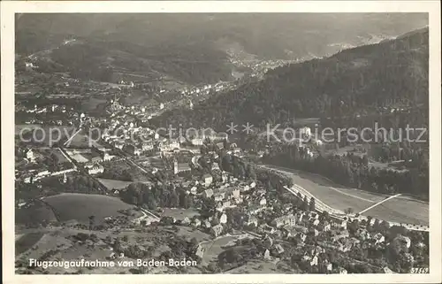 Baden Baden Fliegeraufnahme Kat. Baden Baden