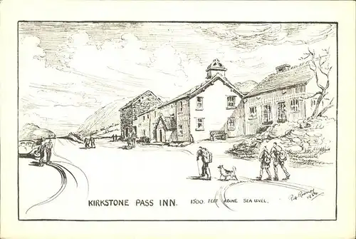 Kirkstone Pass Kirkstone Pass Inn Zeichnung Kat. United Kingdom