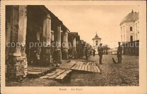 Pinsk Am Markt Kat. Russische Foederation