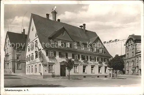 Schwenningen Neckar Brauerei Ausschank zum Baeren / Villingen-Schwenningen /Schwarzwald-Baar-Kreis LKR