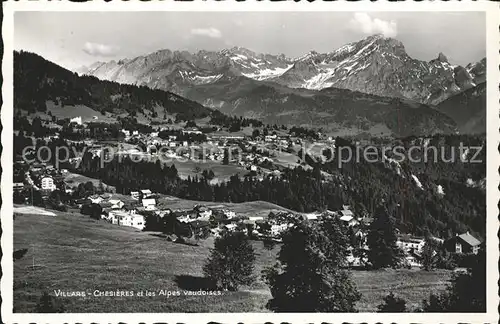 Villars Chesieres et les Alpes vaudoises / Villars /Rg. Les Mosses