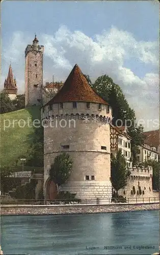 Luzern LU Noelliturm und Luginsland Kat. Luzern