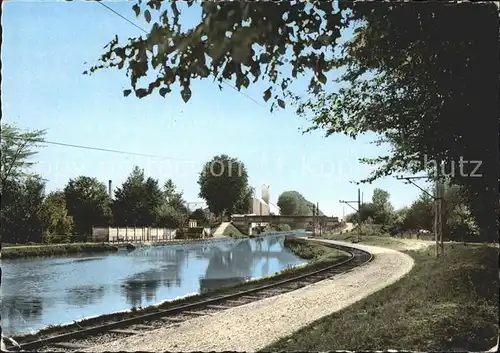 Chalons sur Marne Ardenne Le Canal Kat. Chalons en Champagne