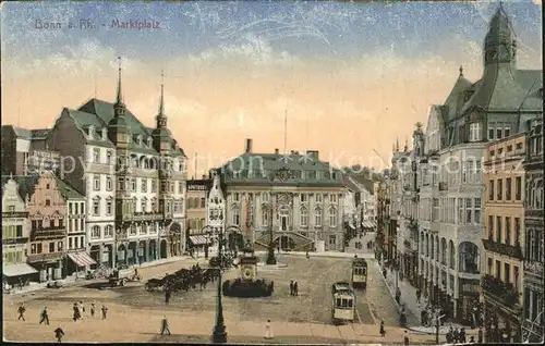 Bonn Rhein Marktplatz Kat. Bonn