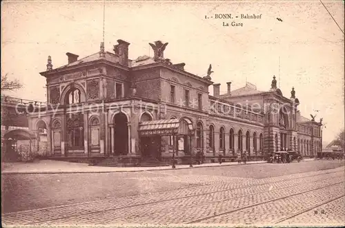 Bonn Rhein Bahnhof  Kat. Bonn