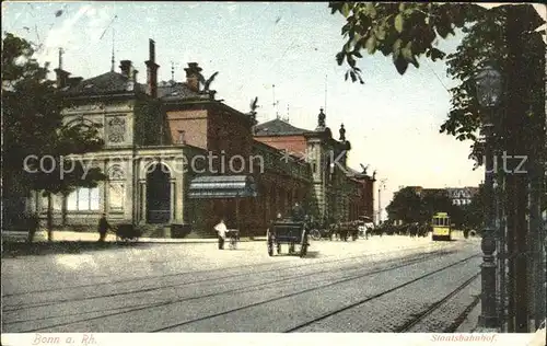 Bonn Rhein Staatsbahnhof Kat. Bonn