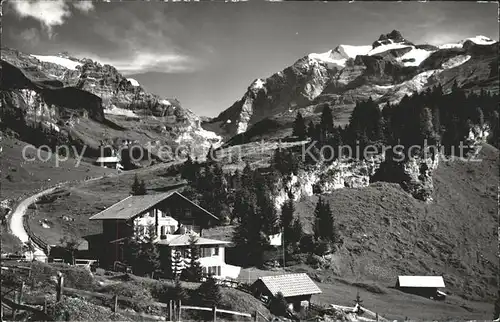 Bluemlisalp BE Pension Restaurant Golderli Gorneren Kiental Buettlassen Gspaltenhorn  Kat. Kandersteg